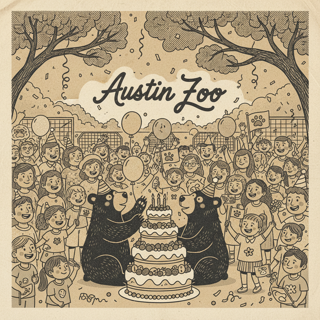 Austin Zoo Is Throwing a Birthday Party for Its Black Bears Next Week