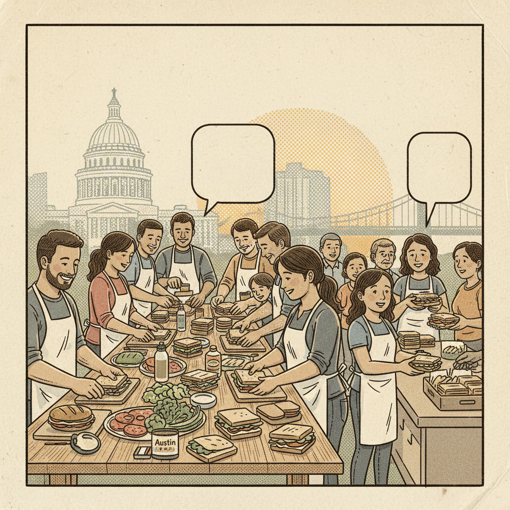 Make Sandwiches for Those in Need
