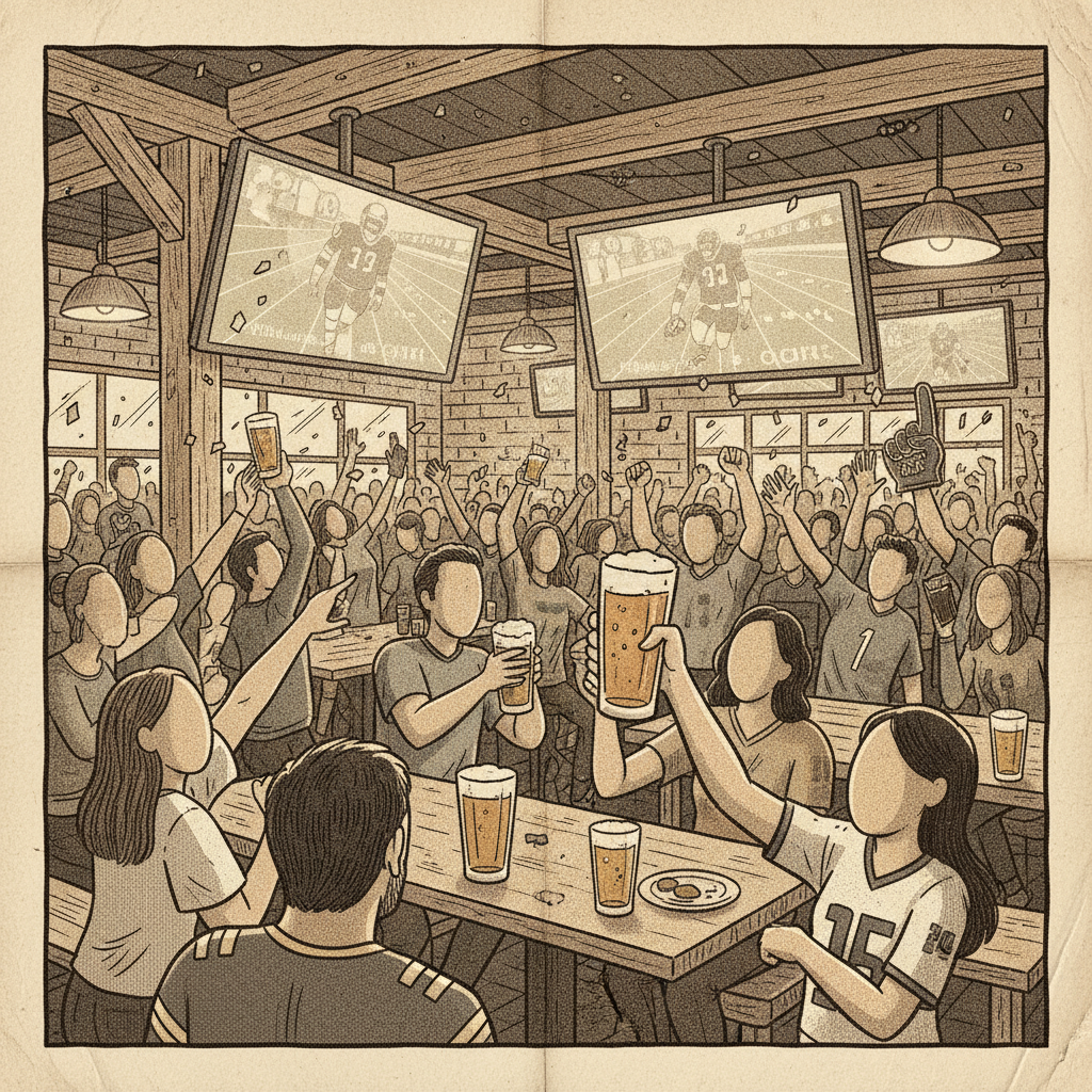 Super Bowl Watch Party at Little Woodrow's