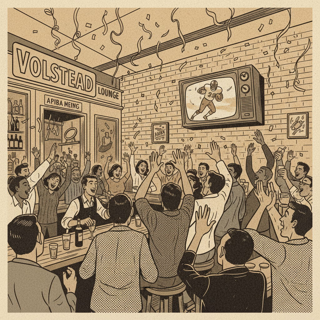 Super Bowl Watch Party at Volstead Lounge
