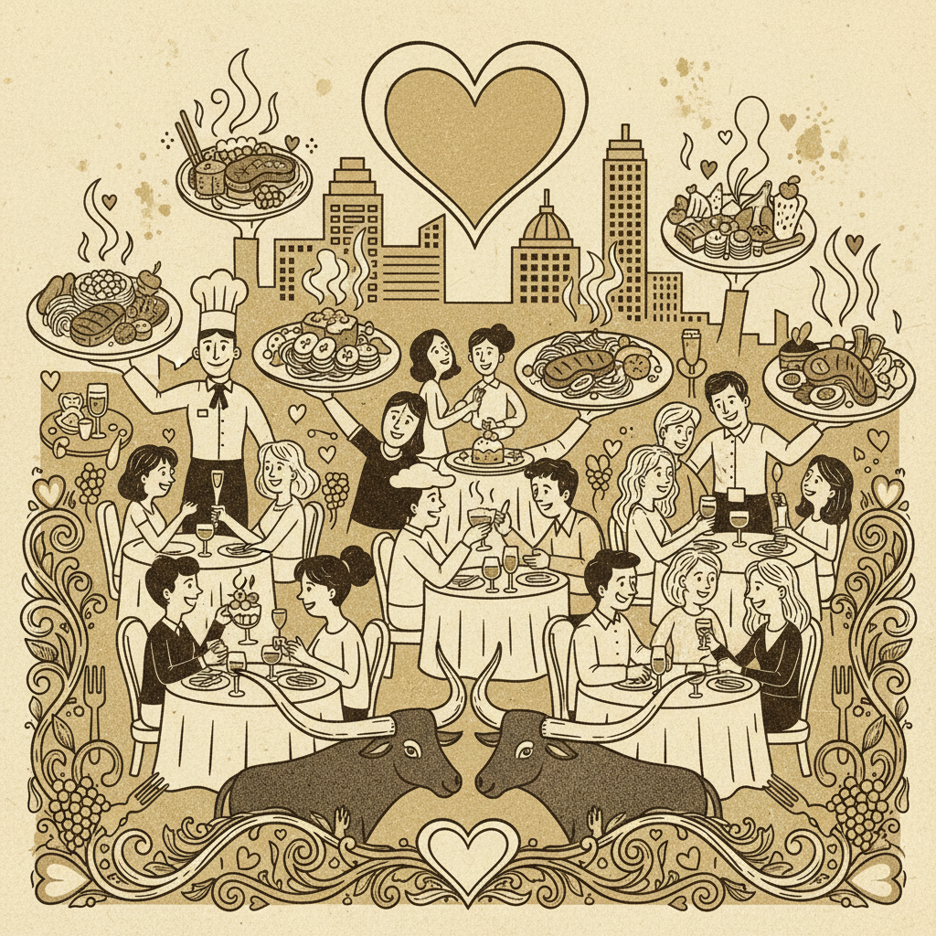 Valentine's Dinner in Austin, Texas